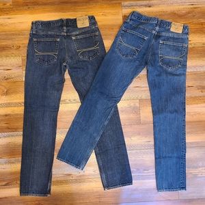 2 Pair Hollister Jeans Size 30 X 32